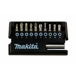 MAKITA D-30651-12 sada bitů 1/4" 11 ks v plastové krabičce, 12 bal