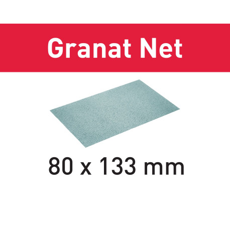 Brusivo s brusnou mřížkou Granat Net 80x133 P150 GR NET/50