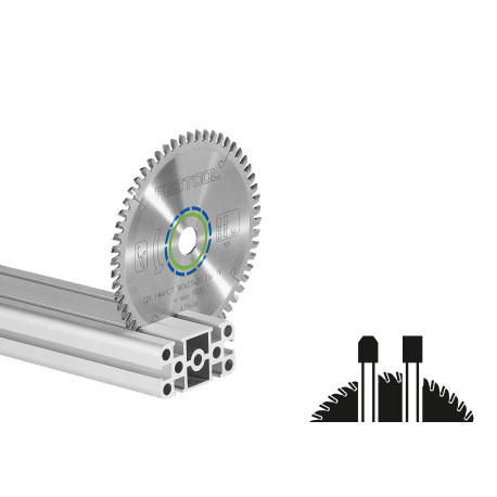 Pilový kotouč do okružních pil ALUMINIUM/PLASTICS HW 225x2,6x30 TF68