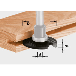 Kotoučová fréza HW D40x4