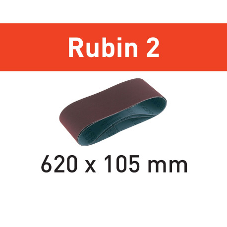 Brusný pás Rubin 2 L620x105 P120 RU/10