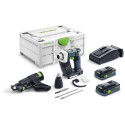 FESTOOL Akumulátorový stavební šroubovák DWC 18-4500 HPC 4,0 I-Plus DURADRIVE 576502