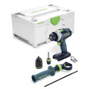 FESTOOL AKCE Akumulátorový příklepový vrtací šroubovák TPC 18/4 I-Basic QUADRIVE 575604