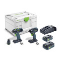 FESTOOL Šroubovací a vrtací sada TID 18 HPC 4,0 I-Set T18 577244