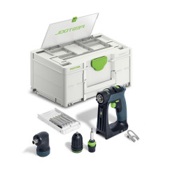 FESTOOL Akumulátorový vrtací šroubovák CXS 18-Basic-Set 577333