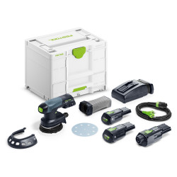 FESTOOL Akumulátorová excentrická bruska ETSC 125 3,0 I-Set 578142