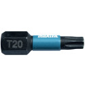 MAKITA B-63672 torzní bit 1/4" Impact Black T20, 25mm 2 ks