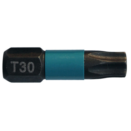 MAKITA B-63694 torzní bit 1/4\" IMPACT BLACK T30, 25mm 2 ks