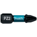 MAKITA B-63644 torzní bit 1/4" Impact Black PZ2, 25mm 2 ks