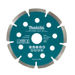 MAKITA B-53796 kotouč řezný diamantový 125x22.23mm pro aku úhlové brusky