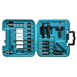 MAKITA D-47204-10 sada bitů a vrtáků 30 ks v plastovém kufru, 10 bal