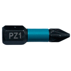 MAKITA B-63638 torzní bit 1/4\" IMPACT BLACK PZ1, 25mm 2 ks