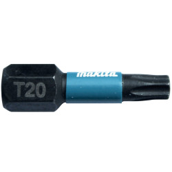 MAKITA B-63672 torzní bit 1/4\" IMPACT BLACK T20, 25mm 2 ks