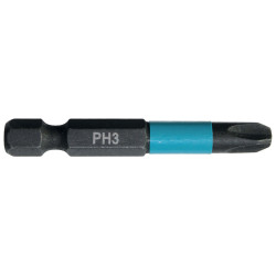 MAKITA B-63731 torzní bit 1/4\" IMPACT BLACK PH3, 50mm 2 ks