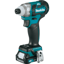 MAKITA TD111DSAE Aku bezuhlíkový rázový šroubovák Li-ion CXT 12V/2,0Ah