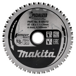 MAKITA B-69272 kotouč pilový ocel Efficut 136x1.1x20mm 45Z - new B-69319