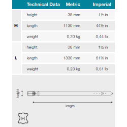 MAKITA E-05359 opasek černý M 1130x38mm