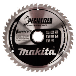 MAKITA E-06971 TCT pilový kotouč Efficut 216mmx30mm 45T