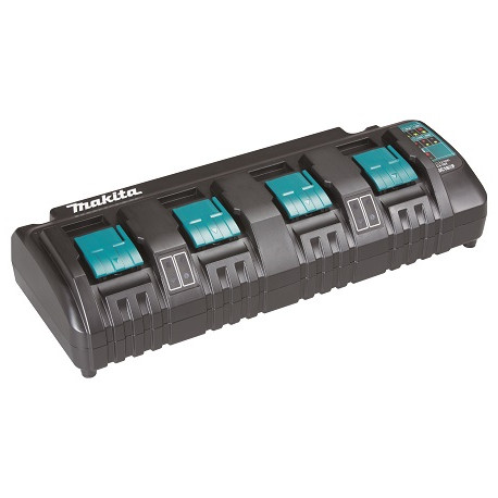 MAKITA 196426-3 nabíječka Li-ion LXT DC18SF 14,4-18V čtyřnásobná pro standardní nabíjení STOP