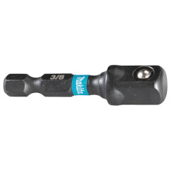 MAKITA B-66868 torzní adaptér 1/4\" IMPACT BLACK, čtyřhran 3/8\", 50mm