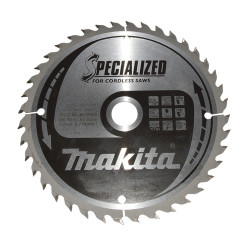 MAKITA B-32954 kotouč pilový dřevo SPECIALIZED 165x1.6x20mm 40Z pro aku pily - old B-09232