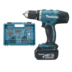 MAKITA DDF453SFX1 Aku vrtací šroubovák s příslušenstvím Li-ion LXT 18V/3,0Ah