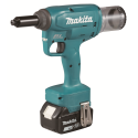 MAKITA DRV150RFJ Aku nýtovačka Li-ion LXT 18V/3,0 Ah, Makpac