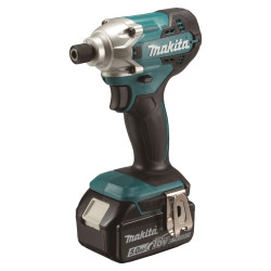 MAKITA DTD156RTJ Aku rázový šroubovák 1/4\" Li-ion LXT 18V/5,0Ah, Makpac