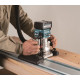 MAKITA RT001GM209 Aku kombinovaná frézka s příslušenstvím Li-ion XGT 40V/4,0Ah,Makpac