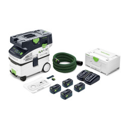 FESTOOL Akumulátorový mobilní vysavač CTLC MIDI I-Plus CLEANTEC 577671