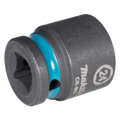 MAKITA E-16209 klíč nástrčný 1/2\", čtyřhran, IMPACT BLACK, 24mm