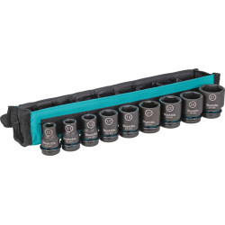 MAKITA E-16601 sada nástrčných klíčů 1/2\" čtyřhran IMPACT BLACK 8ks