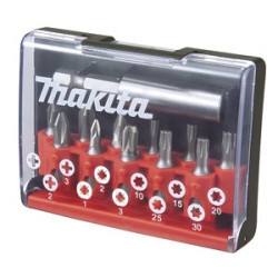 MAKITA D-31083-12 sada bitů 1/4\" 12 ks v plastové krabičce, 12 bal